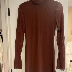 Runaway the Label mini dress long sleeves